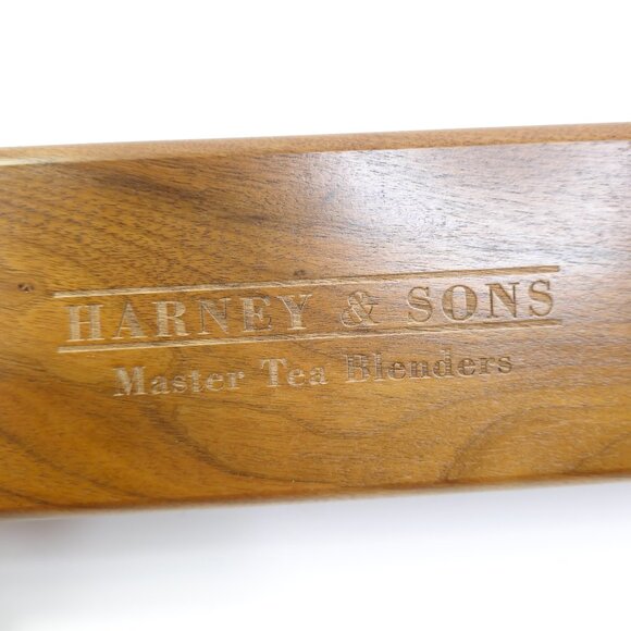 Harney & Sons Seven-Slot Wooden Tea Organizer Box - Picture 7 of 10